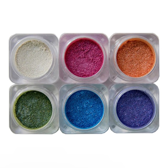 Naked Cosmetics Broadway 6 Stack 100% Mica Mineral Loose Shimmer Eyeshadow NWT - Picture 10 of 10